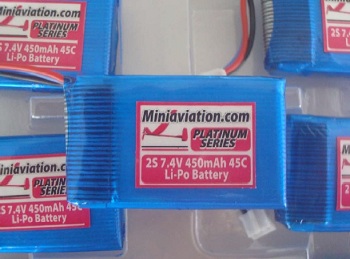 2S 7.4v 459mAh 45C Li-Po Battery